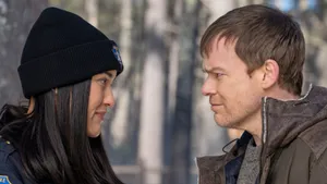 Dexter Morgan And Love Interest Wallpaper