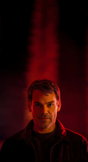 Dexter Morgan Dark Portrait Wallpaper