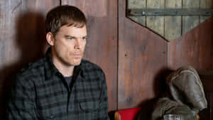 Dexter Morgan Intense Moment Wallpaper