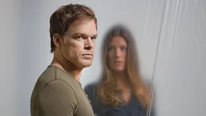 Dexter Morgan Intense Stare Wallpaper