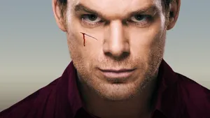 Dexter Morgan Intense Stare Wallpaper