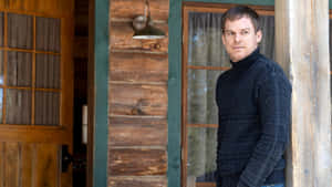 Dexter Morgan Standing Outside Wallpaper