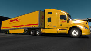 Dhl Full Truck Wallpaper