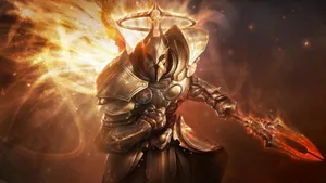 Diablo 4k Archangel Of Valor Imperius Wallpaper