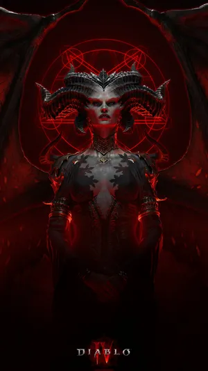 Diablo4 Lilith Artwork Wallpaper