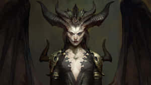 Diablo4 Lilith Character Artwork Wallpaper