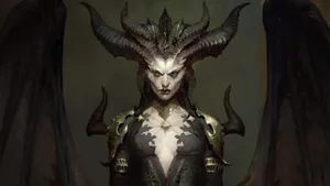 Diablo4 Lilith Character Artwork Wallpaper