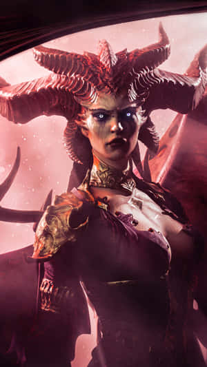 Diablo4 Lilith Character Portrait Wallpaper