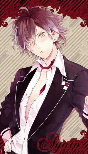 Diabolik Lovers Ayato Frown Wallpaper