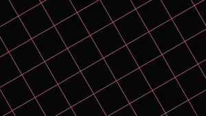 Diagonal Grid Black And Pink Aesthetic Wallpaper