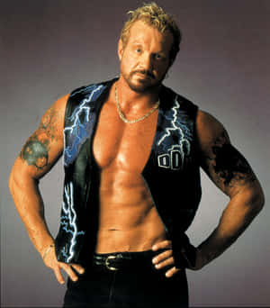 Diamond Dallas Page American Wrestler Photoshoot Wallpaper