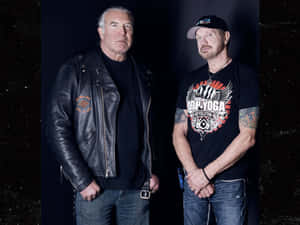 Diamond Dallas Page With Scott Hall Cool Photo Wallpaper