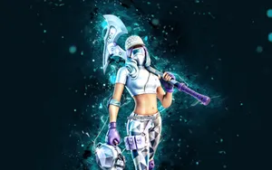 Diamond Diva Fortnite Battle Royale Desktop Wallpaper