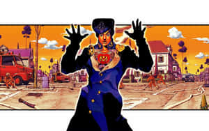Diamond Is Unbreakable – Stand Users In Action Wallpaper