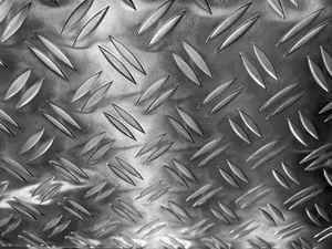 Diamond Pattern Metal Plate Wallpaper