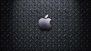 Diamond Plate Apple Logo Wallpaper