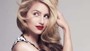 Dianna Agron Alluring Portrait In High Definition Wallpaper Wallpaper