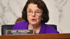 Dianne Feinstein Talking In Congress Wallpaper