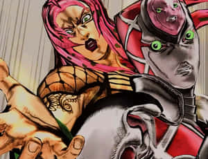 Diavolo From Jojo's Bizarre Adventure Anime Series Wallpaper