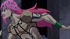Diavolo, The Enigmatic Antagonist In Jojo's Bizarre Adventure Wallpaper