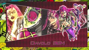 Diavolo, The Enigmatic Villain From Jojo's Bizarre Adventure Wallpaper