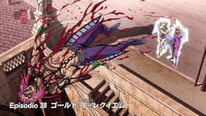 Diavolo, The Main Villain From Jojo's Bizarre Adventure, On A High-quality Background Wallpaper