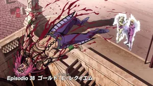 Diavolo, The Main Villain From Jojo's Bizarre Adventure, On A High-quality Background Wallpaper