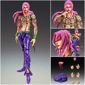 Diavolo, The Powerful Antagonist From Jojo's Bizarre Adventure Wallpaper
