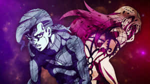 Diavolo, The Powerful Villain From Jojo's Bizarre Adventure Wallpaper