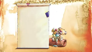 Diddl Mouse Note Paper Wallpaper