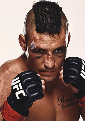 Diego Sanchez Beaten Up Face Wallpaper