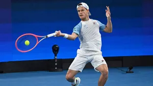 Diego Schwartzman In All-white Attire Wallpaper