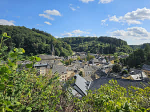 Diekirch Town View Luxembourg Wallpaper