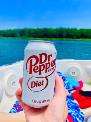 Diet Dr Pepper Summer Vibes Wallpaper