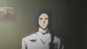 Dietfried Bougainvillea Posing With Sword Wallpaper