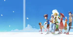 Digimon Adventure Childrenand Partners Wallpaper