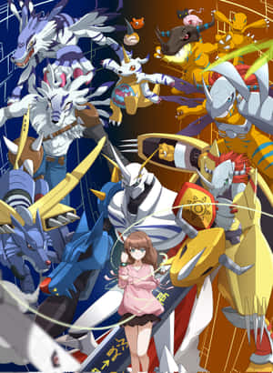 Digimon Assembly Artwork Wallpaper