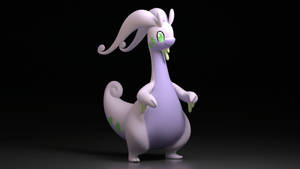 Digital Art Of Goodra Wallpaper