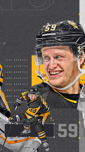 Digital Art Of Jake Guentzel Wallpaper