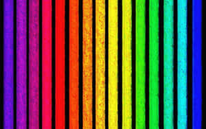 Digital Artwork Of Cool Colored Linear Abstract Wallpaper