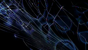 Digital Cracked Screen Effect Wallpaper