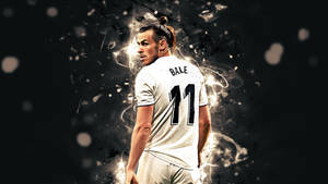 Digital Gareth Bale Looking Back Wallpaper