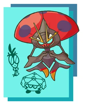 Digital Illustration Of Orbeetle Evolution Wallpaper