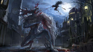 Digital Image Laurence Cleric Beast Bloodborne 4k Hd Wallpaper