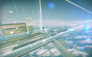 Digital Infrastructure Powers The Modern World Wallpaper