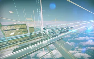 Digital Infrastructure Powers The Modern World Wallpaper