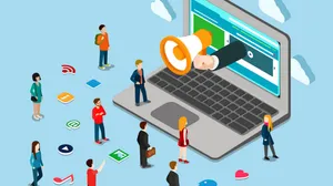 Digital Marketing Outreach Concept Wallpaper