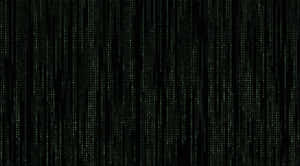 Digital Matrix Code Visualization Wallpaper