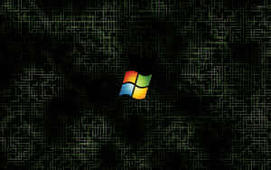 Digital Matrix Windows Logo Wallpaper