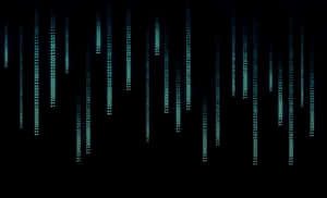 Digital Rain Binary Code Background Wallpaper